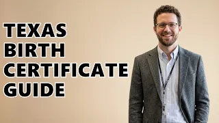How To Get Birth Certificate in Texas