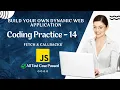 Fetch Callbacks Coding Practice 14 JavaScript NxtWave CCBP