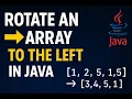 Rotate an Array in Java to k steps using the Reversal Algorithm DSA Made Simple