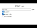 Making TODO List Javascript Project