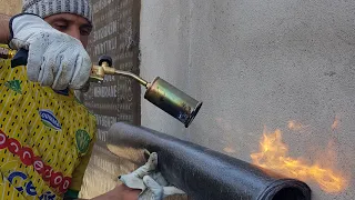 كيف تعمل عزل لاكاف بي رولوات زفت طريقة يغفل عنها الكثير                                              دندنها