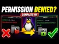 How to Fix Permission Denied Error in Linux 2026 Guide