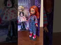 Chucky Tiffany Monster High Skullector dolls horror