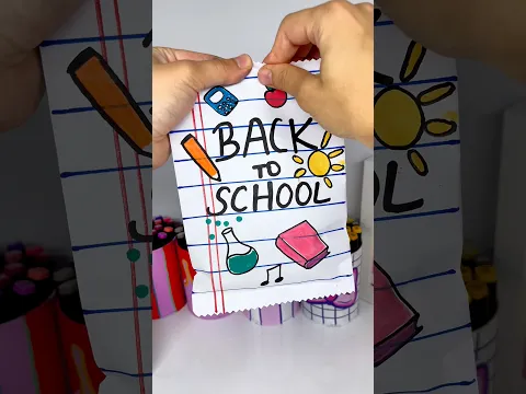 Diy Gift Pack Idea ✏️🎁 #papercraft