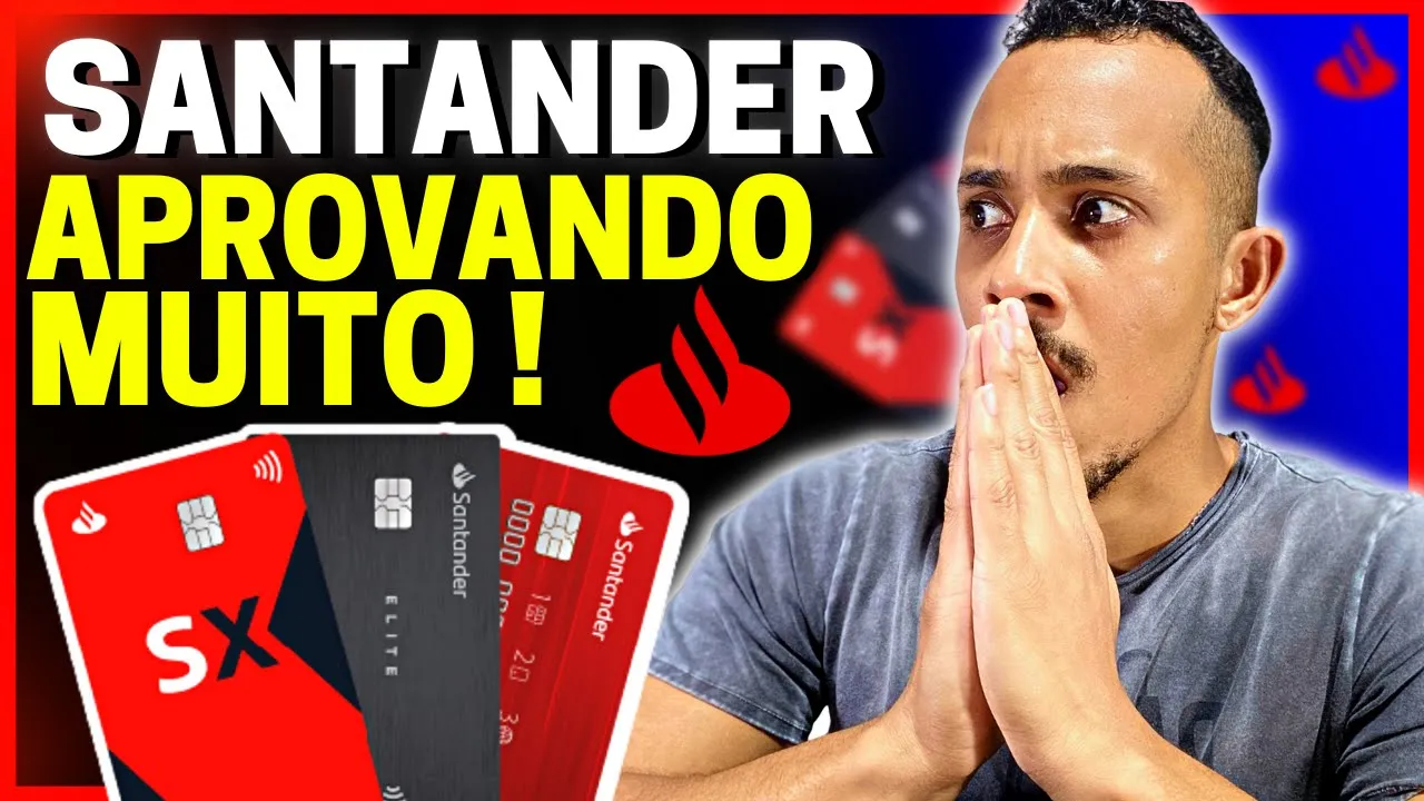 ???? SANTANDER LIBERANDO CRÉDITO EM MASSA  | APROVEITA AGORA & SAIBA COMO SOLICITAR | Rei dos Cartões!