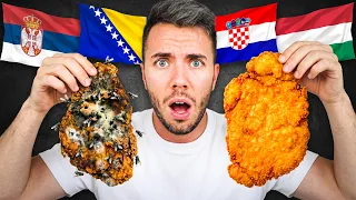 Kikértem egy RÁNTOTT HÚST négy különböző ORSZÁGBAN!