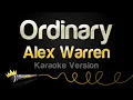 Download Lagu Alex Warren - Ordinary (Karaoke Version)