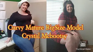 Crystal McBootay American Pinup Plus-size Fashion Model Body Positive Activist Instagram Star Wiki