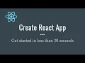 The easiest way to create a React app - Create React App 4 0