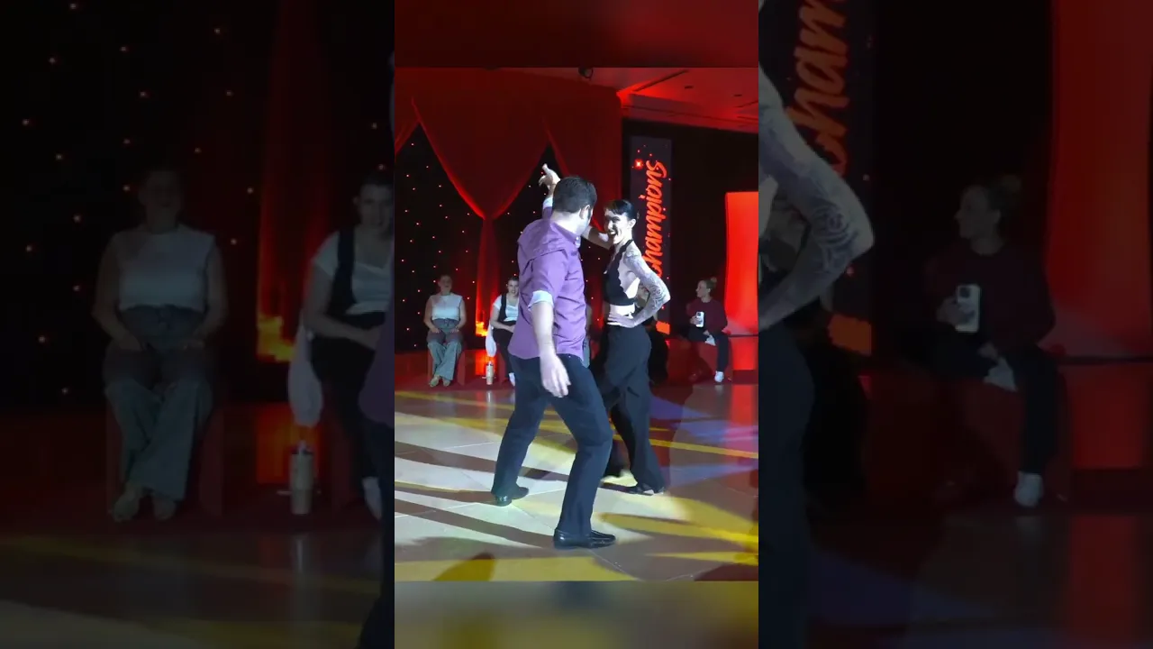 🕺West Coast Swing Improv Freestyle Dance by Ben Morris & Stacy Kay