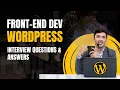 WordPress interview questions in Hindi Frontend Developer WP Interview Questions and Answers