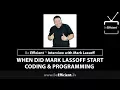 When Did Mark Lassoff Start Coding Programming