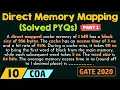 Direct Memory Mapping - Solved PYQs Part 1