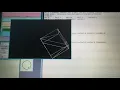 Wireframe 3D Graphics on Plan 9