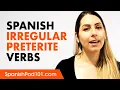 Irregular Preterite Verbs in Spanish - Basic Spanish Grammar