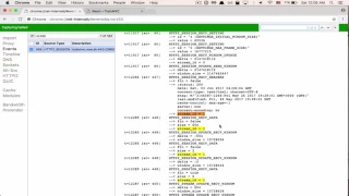 Chrome net-internals and