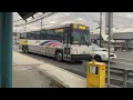 NJ Transit 2021 MCI D4500CT On The To Fairview At Tonelle Ave-49th St HBLR Station