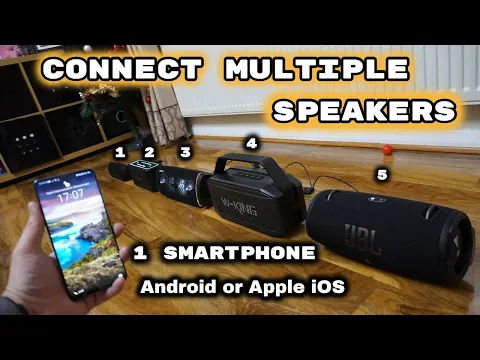Download MP3 How to Connect Multiple Bluetooth Speakers to One Device (Android or Apple iOS)