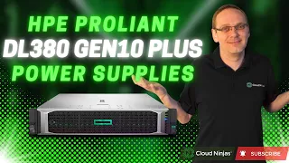 HPE ProLiant DL380 Gen10 Plus Server Power Supplies Overview Options How to Install Hot-Swap