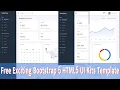 Free Exciting Bootstrap 5 HTML5 Dashboard Template