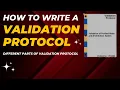 Writing A Validation Protocol An Overview Of Its Components How to Write a Validation Protocol