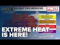 Extreme Heat Warning Issued for Middle Tennessee Through Sunday Heat Index Up to 115