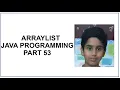 Java ArrayList Loop Through an ArrayList Sort an ArrayList Java Programming Java tutorial 53