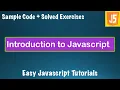 Complete Javascript Course - Lesson 1