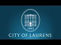 City of Laurens - City Council Meeting 2025