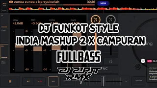 dj funkot india mashup 2 x campuran dj sipit rmx
