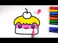 Colorful Cake Delights Unleash Your Creativity and Color a Cake