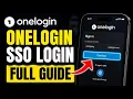 How to login to SSO with OneLogin mobile app - Full Guide