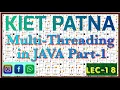 Multi-Threading Part-1 in Java LEC18 in