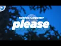 Download Lagu Sabrina Carpenter - Please Please Please (Clean - Lyrics)