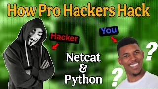 How Hackers Exploit Netcat Python for Reverse Shell Attacks Bug Bounty Cyber Security