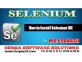 How to Install Selenium IDE
