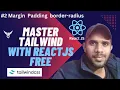 margin padding in tailwind css with reactjs master tailwind with reactjs