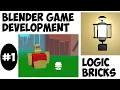 Blender Game Development Logic Bricks blender game engine
