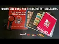 EP 6 WILAI - About my WOW stamps WOW LONG LONG AGO TRANSPORTATION STAMPS