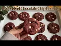 Download Lagu Soft Red Velvet Chocolate Chip Cookies ♡ Bake With Me