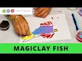 Blend Clay Colours to Make a Rainbow Fish Kids Magiclay
