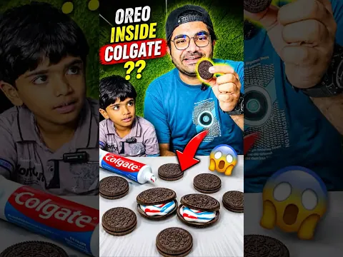 Who Ate The Colgate Oreo 😱 | Crazy Challenge #shorts #mrdastan003