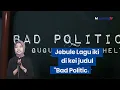 LAGU INI, CARA GUGUN BLUES SHELTER KRITIK POLITIK DAN PEMILU