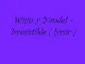 wisin y yandel - irresistible lyrics
