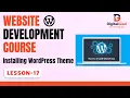 Lesson-17 - Installing WordPress Theme