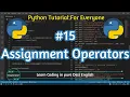 - Assignment Operators Explained Python Tutorial For Absolute Beginners 2020 DeepScript