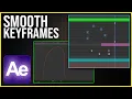 Smooth Basic Key Frames Explained in 30 Seconds After Effects