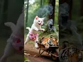 Download Lagu 😸💥🐯Kitten Wears a Tiger Skin... But His Dad Took the Fall 💔