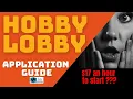 Hobby Lobby Application Guide to Getting Hired Fast