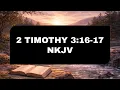2 Timothy 3 16-17 NKJV Memory Verse Song 1 Hour Loop